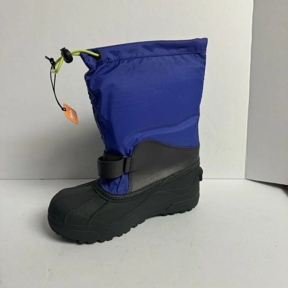 Columbia Youth Powderbug Shorty Snow Boot Purple Size 6 M Big Kid